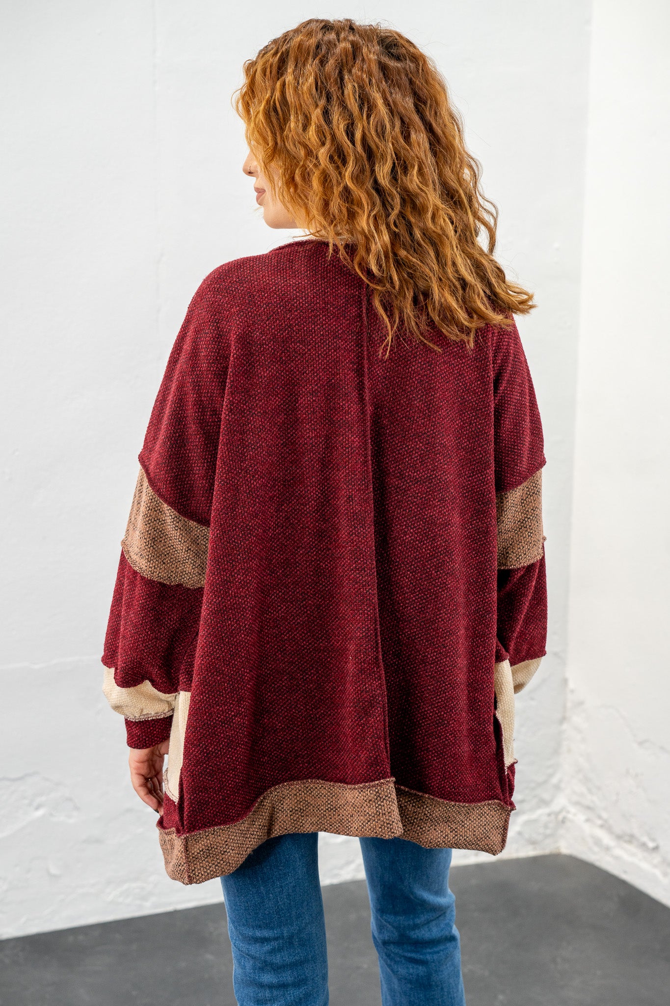 Cindy Colorblock Cardigan