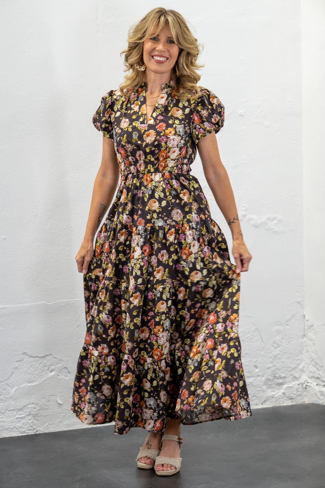 Farrah Floral Dress