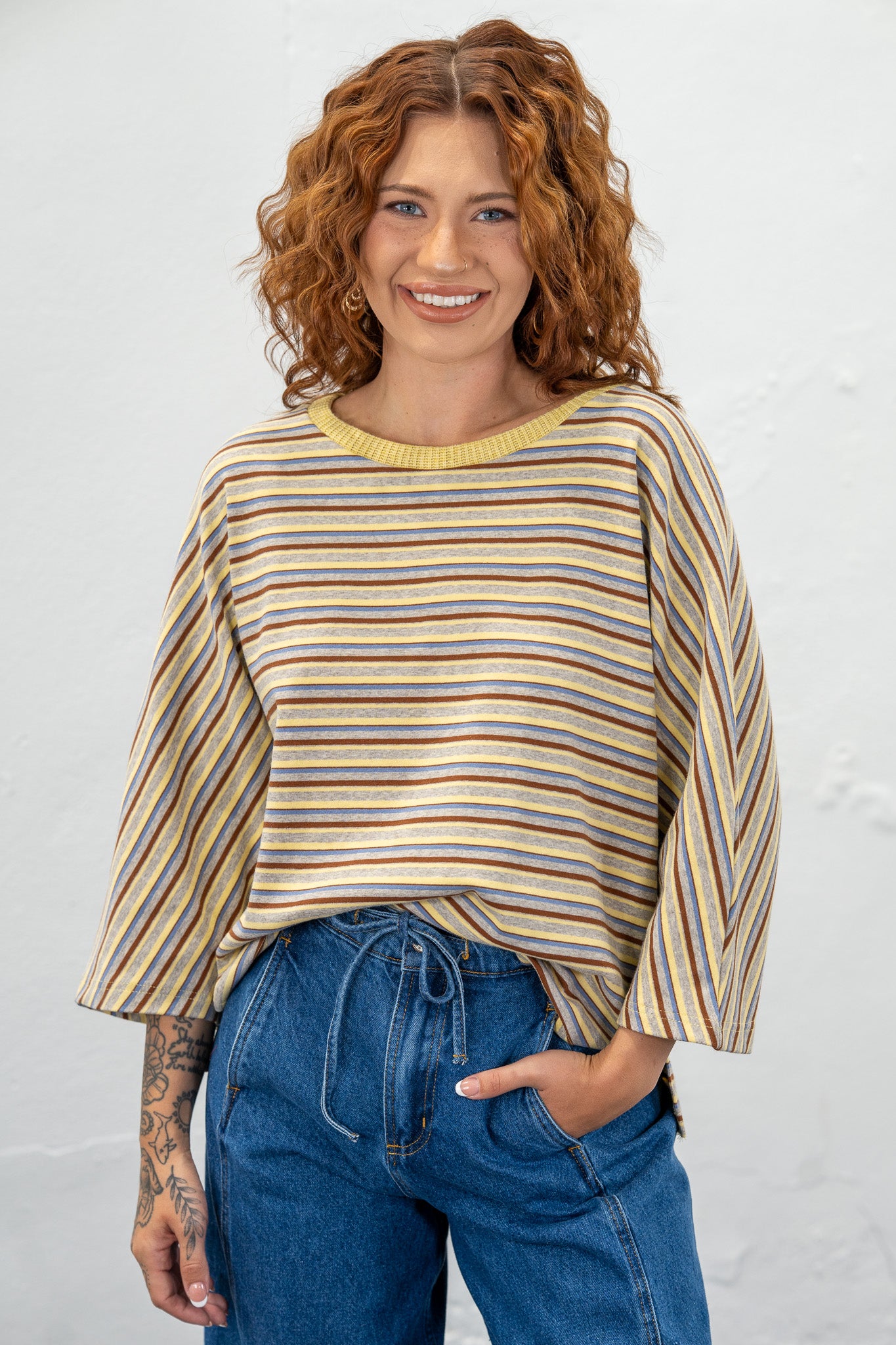 Avery Striped Top