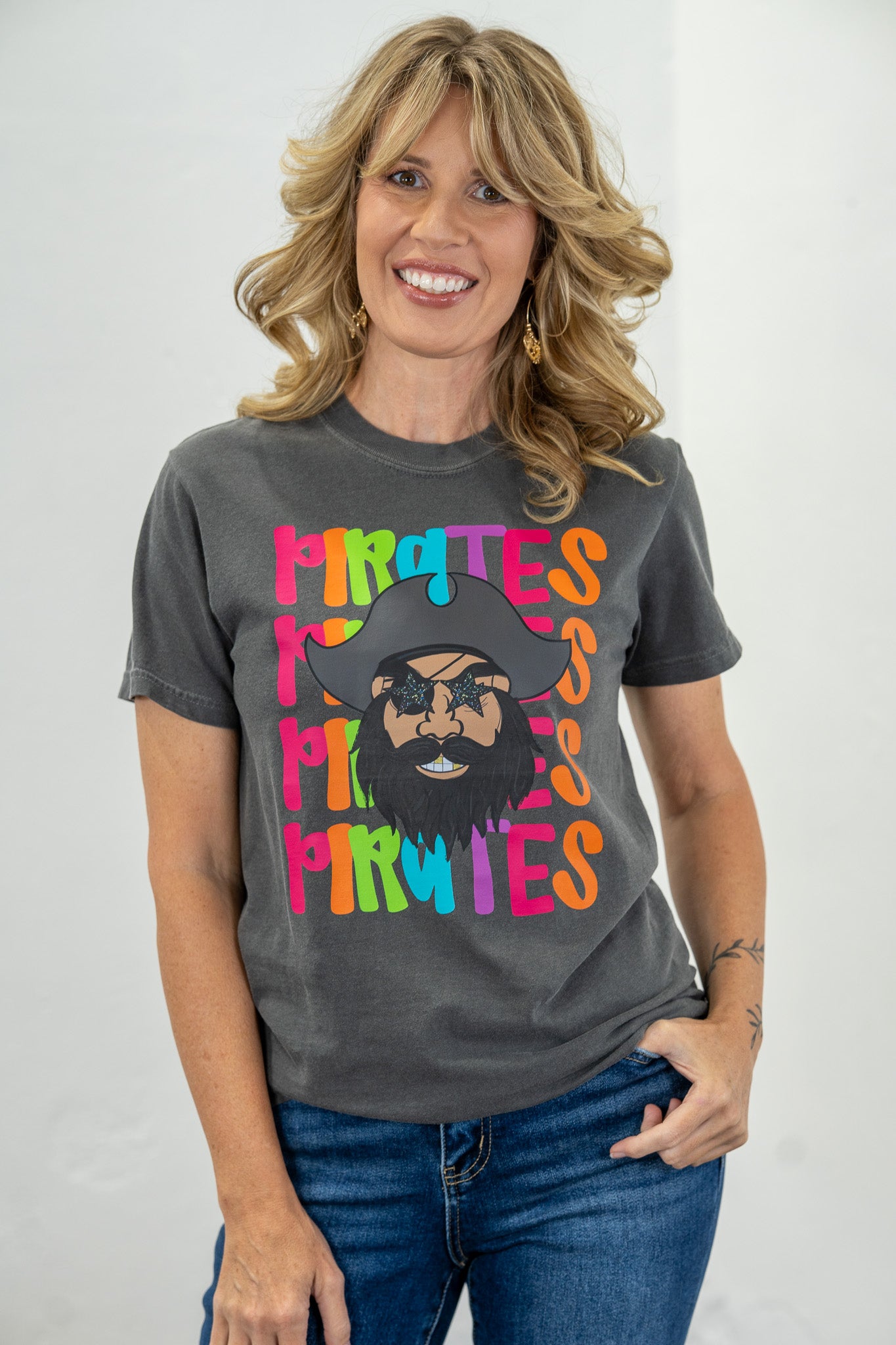 Neon Pirates Tee