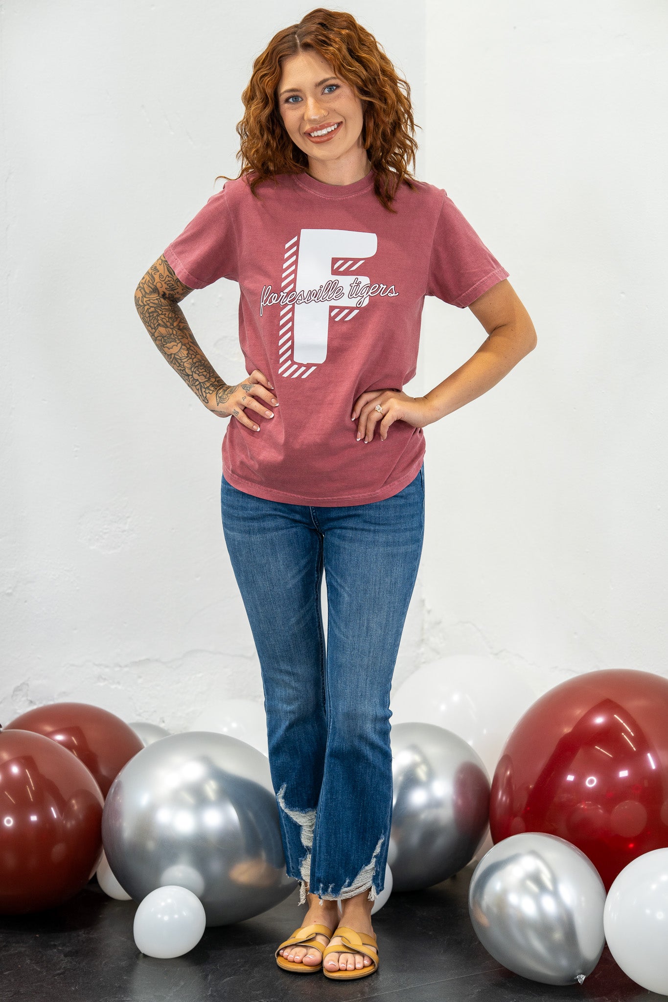 Retro Floresville Tigers Tee