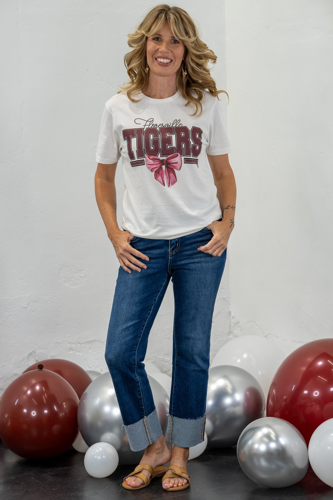 TIGERS Bow Spirit Tee