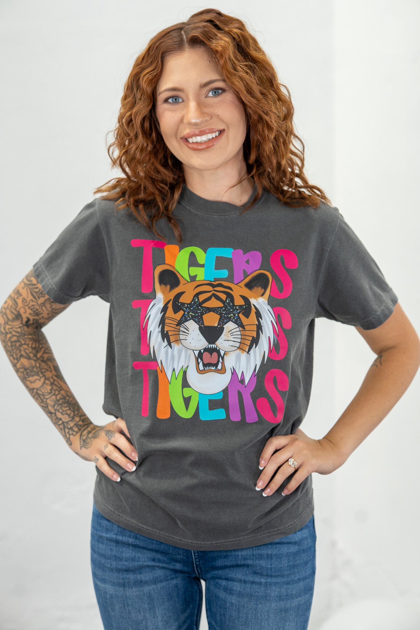 Neon Tigers Tee