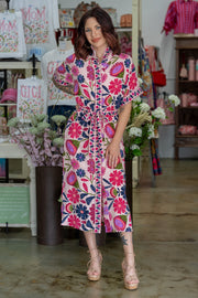 Wild Bloom Pink Dress