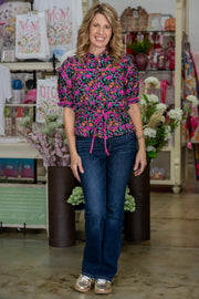Petal Dreams Button Down Top