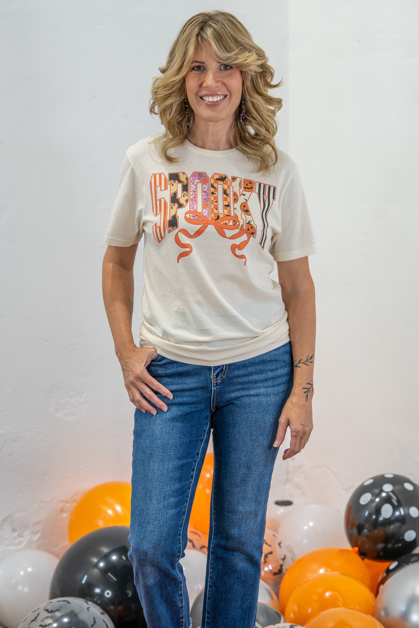 Spooky Bow Tee