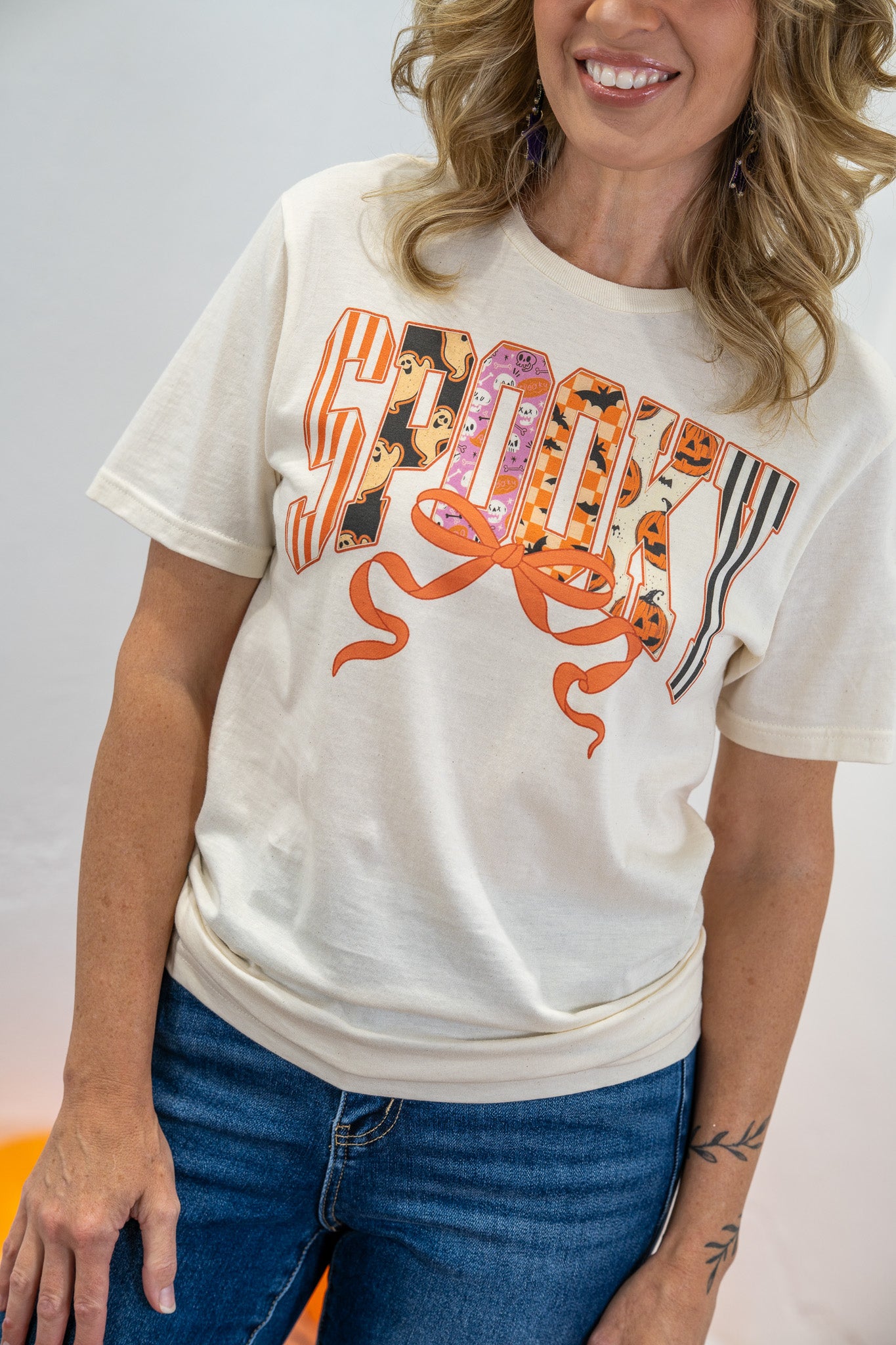 Spooky Bow Tee
