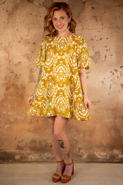 Valerie Damask Dress