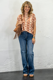 Ronnie Rust Aztec Dolman Tee