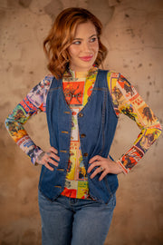 Daniella Denim Vest