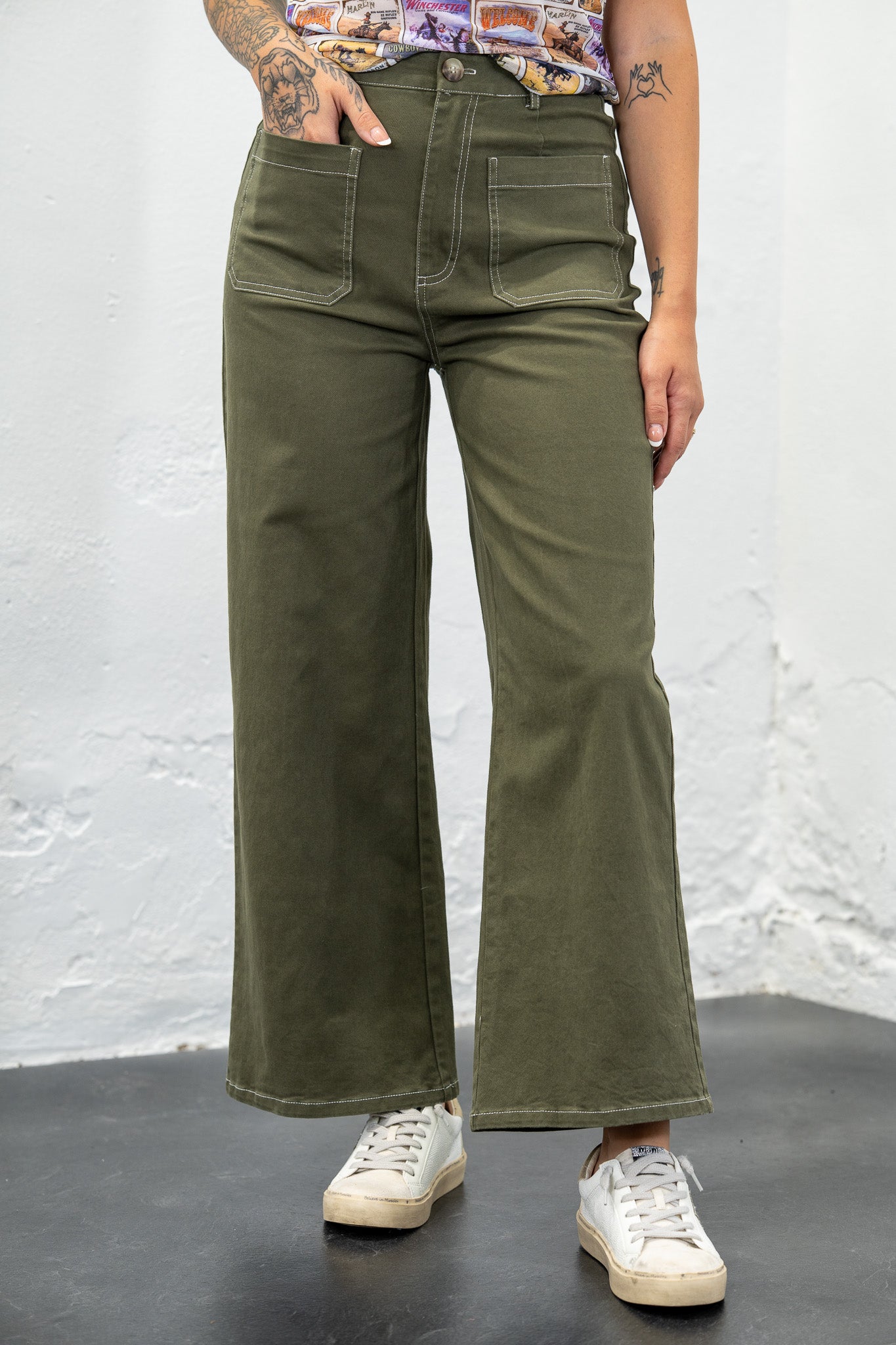 Marie Olive Pants