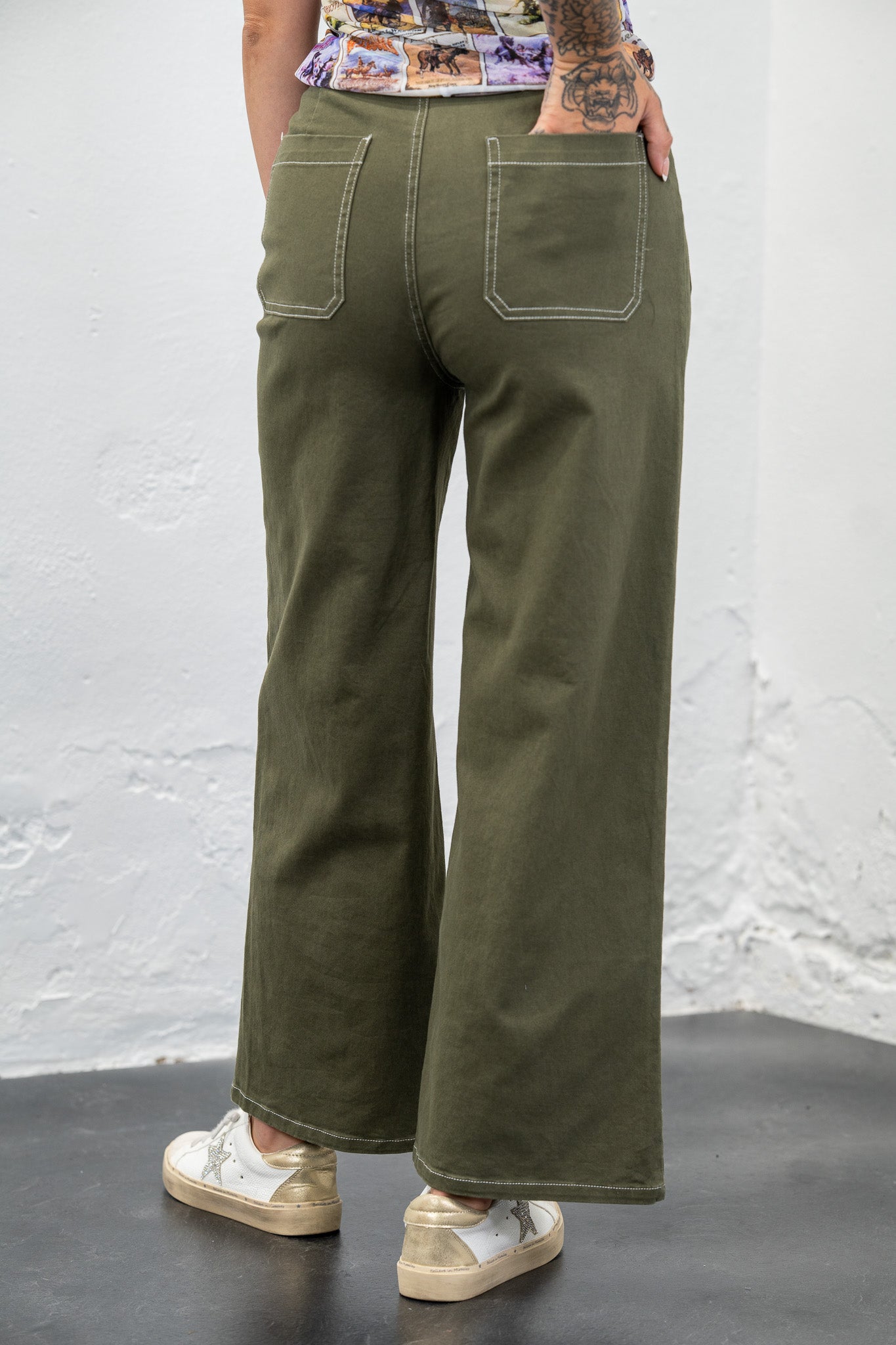 Marie Olive Pants