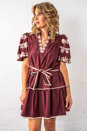 Allie Embroidered Dress
