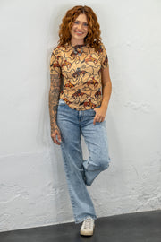 Saddle Up Mesh Tee