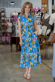 Tulip Wonder Blue Dress