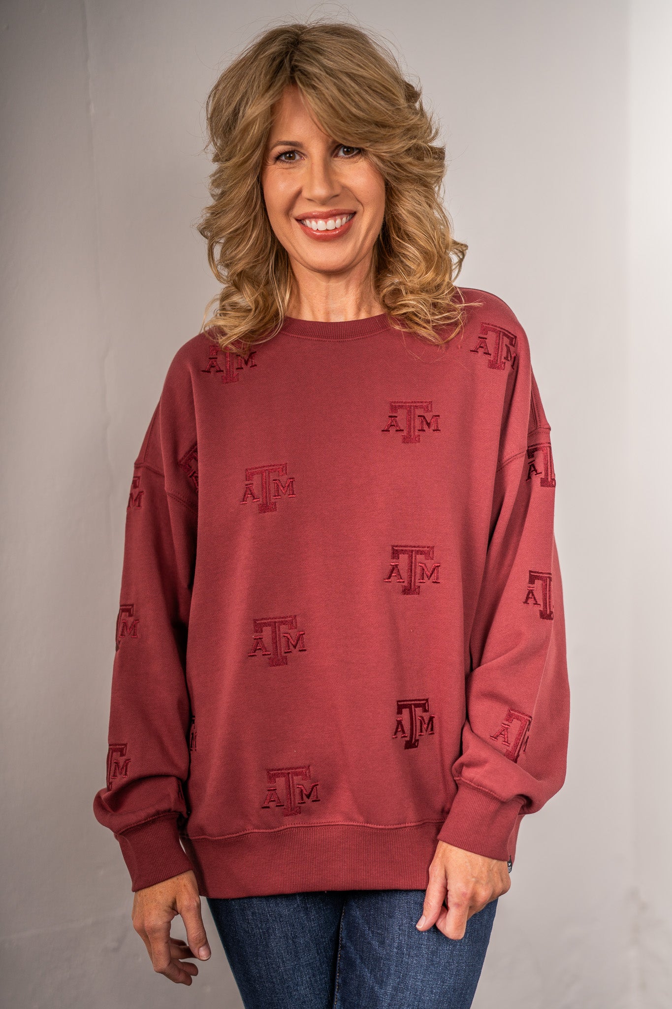 Texas A&M Embroidered Sweatshirt