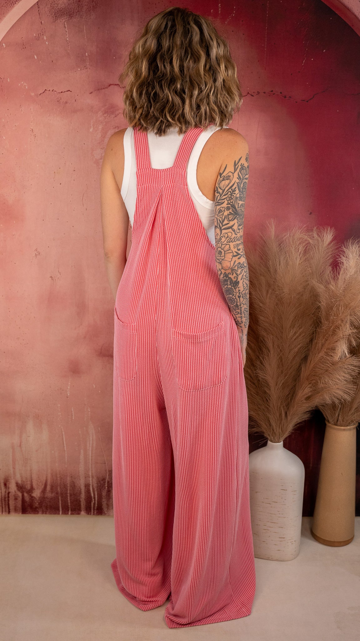 Maximum Comfort Pink Overalls