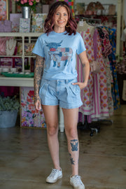 Patchwork Cow Tee