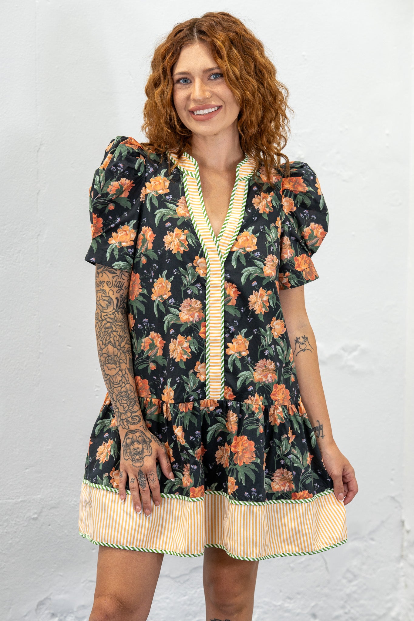 The Selene Floral Dress