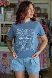 Floral GRANDMA Tee - Final Sale!