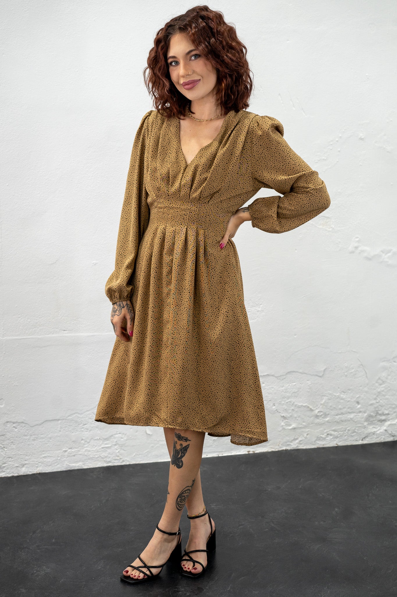 Mallory Spotted Dress