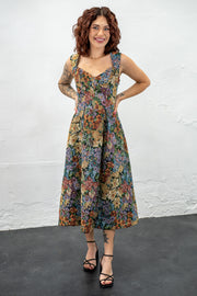 Garden Tapestry Midi Dress