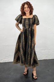 Glam Riot Puff Sleeve Dress