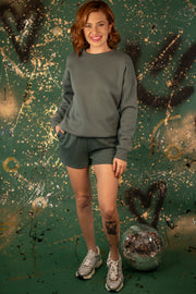 Freely Me Ash Jade Sweatshirt