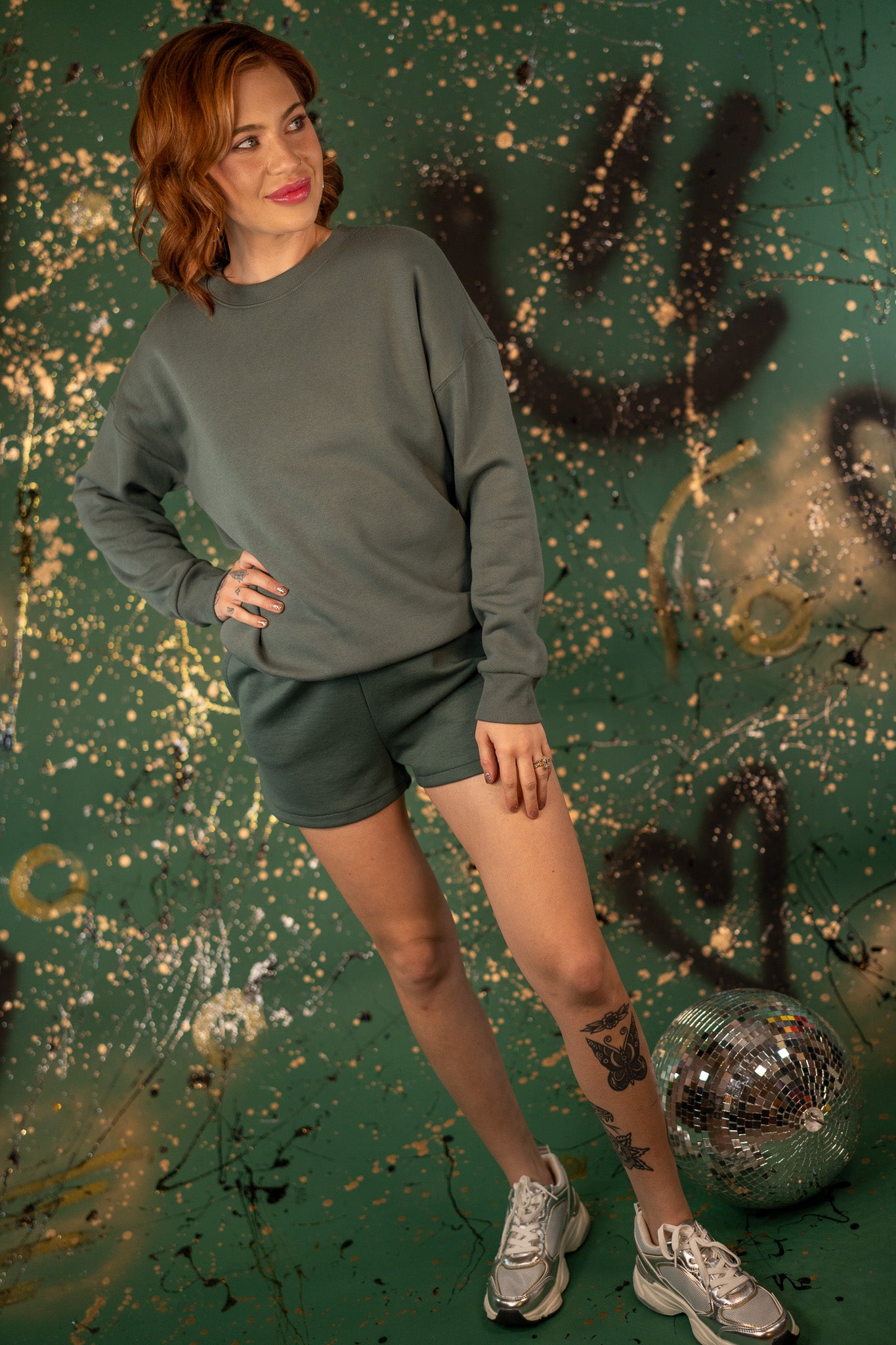 Freely Me Ash Jade Sweatshirt