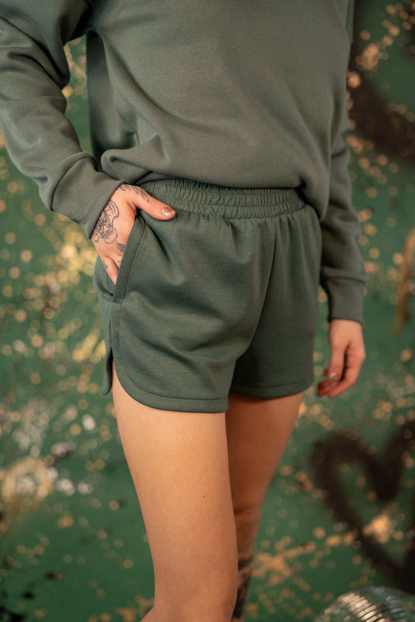 Collected Comfort Ash Jade Shorts