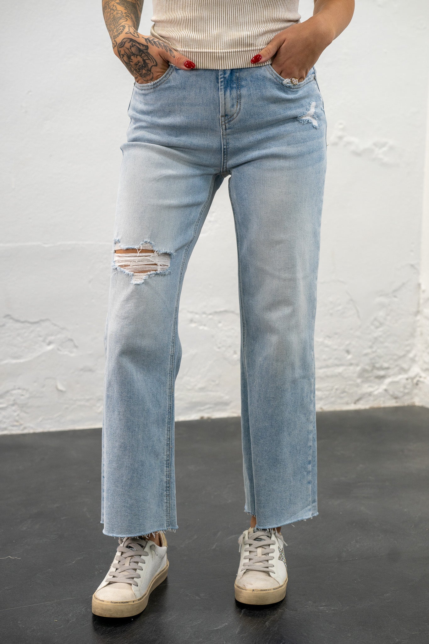 Alyssia Light Wash Jeans