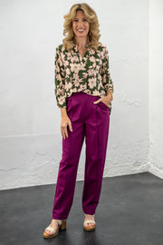 Go Everywhere Plum Pants