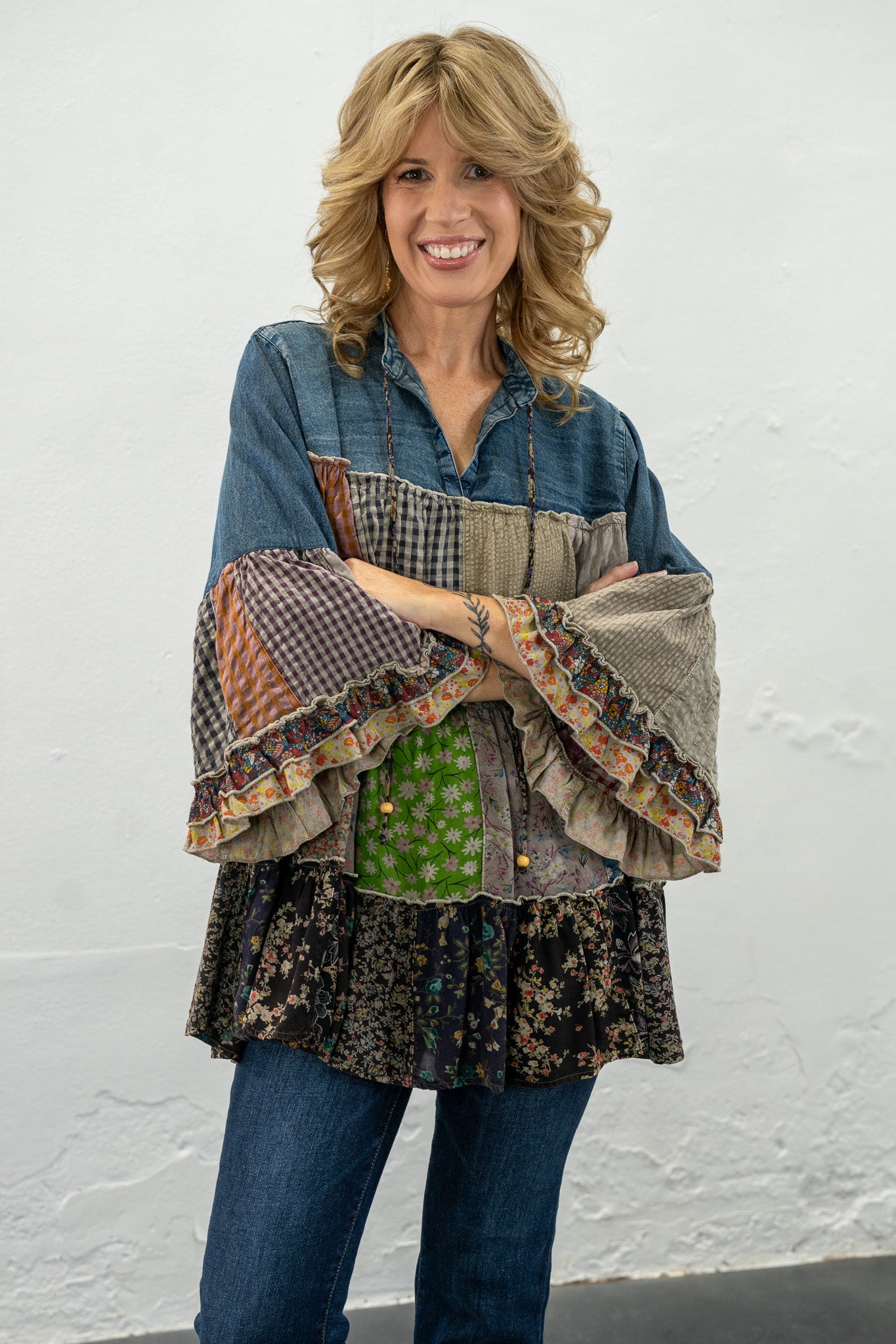 Anne Tie Neck Top