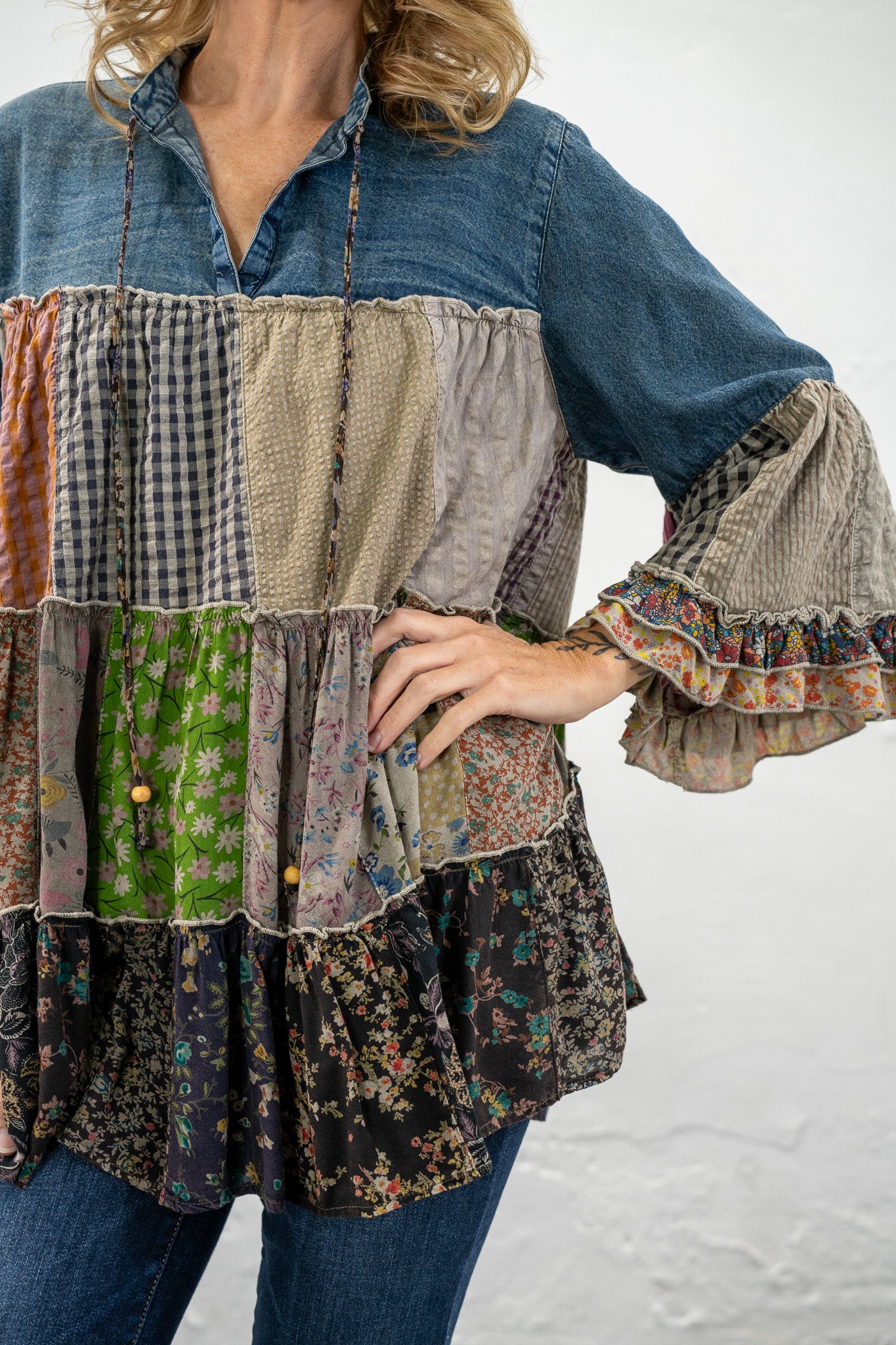 Anne Tie Neck Top