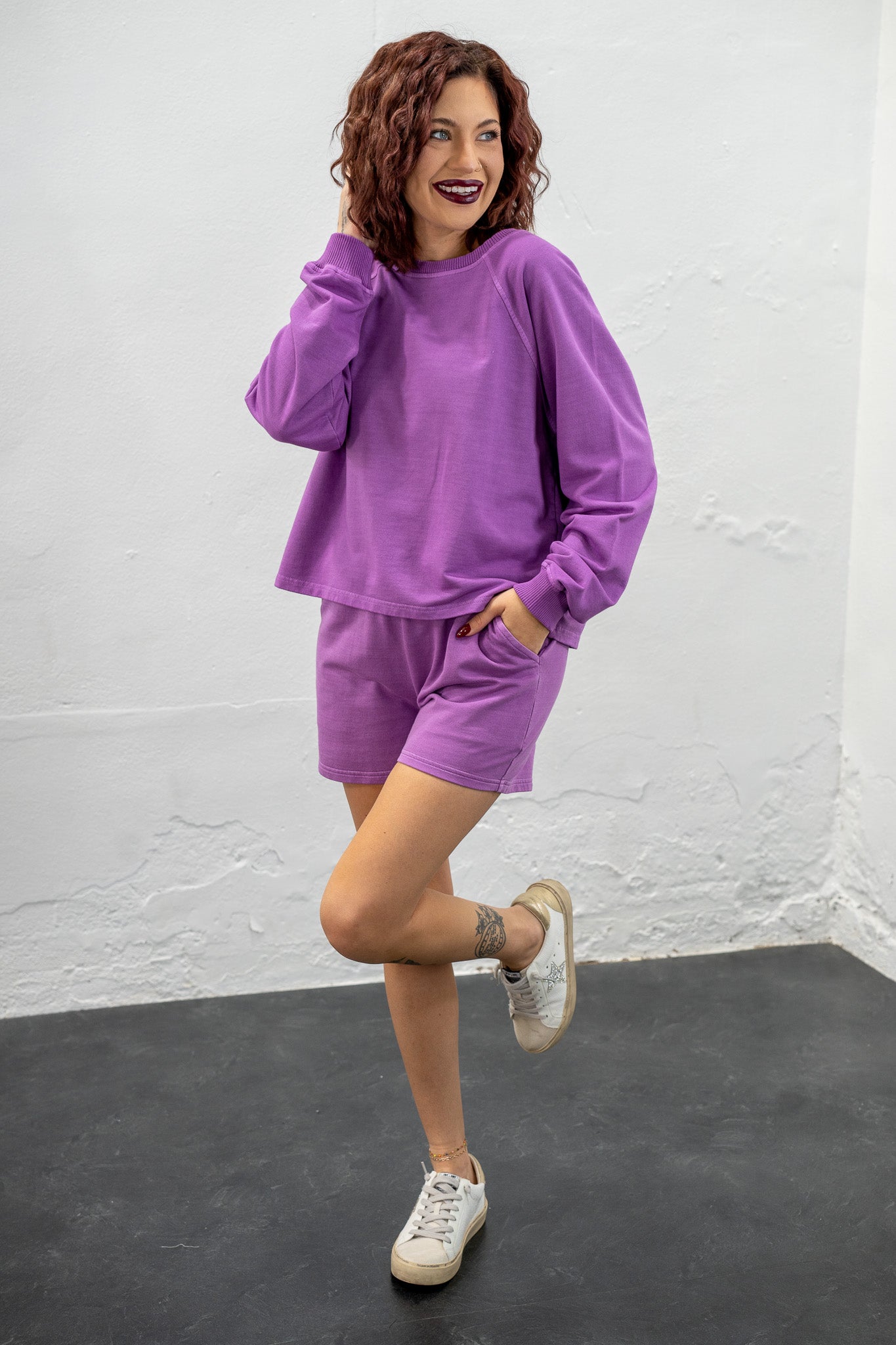 Lola Light Purple Lounge Set