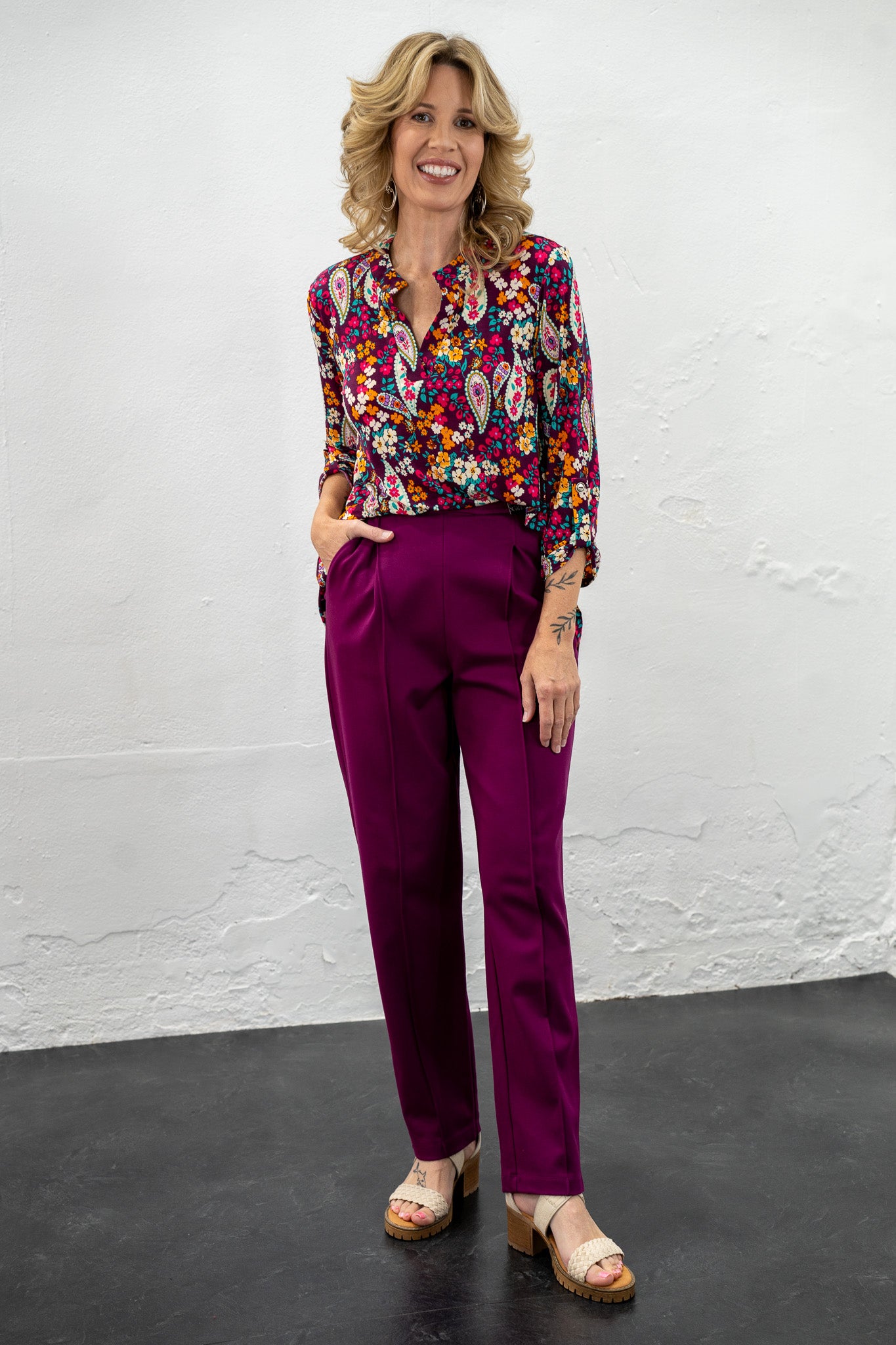 Andie Plum Paisley Top