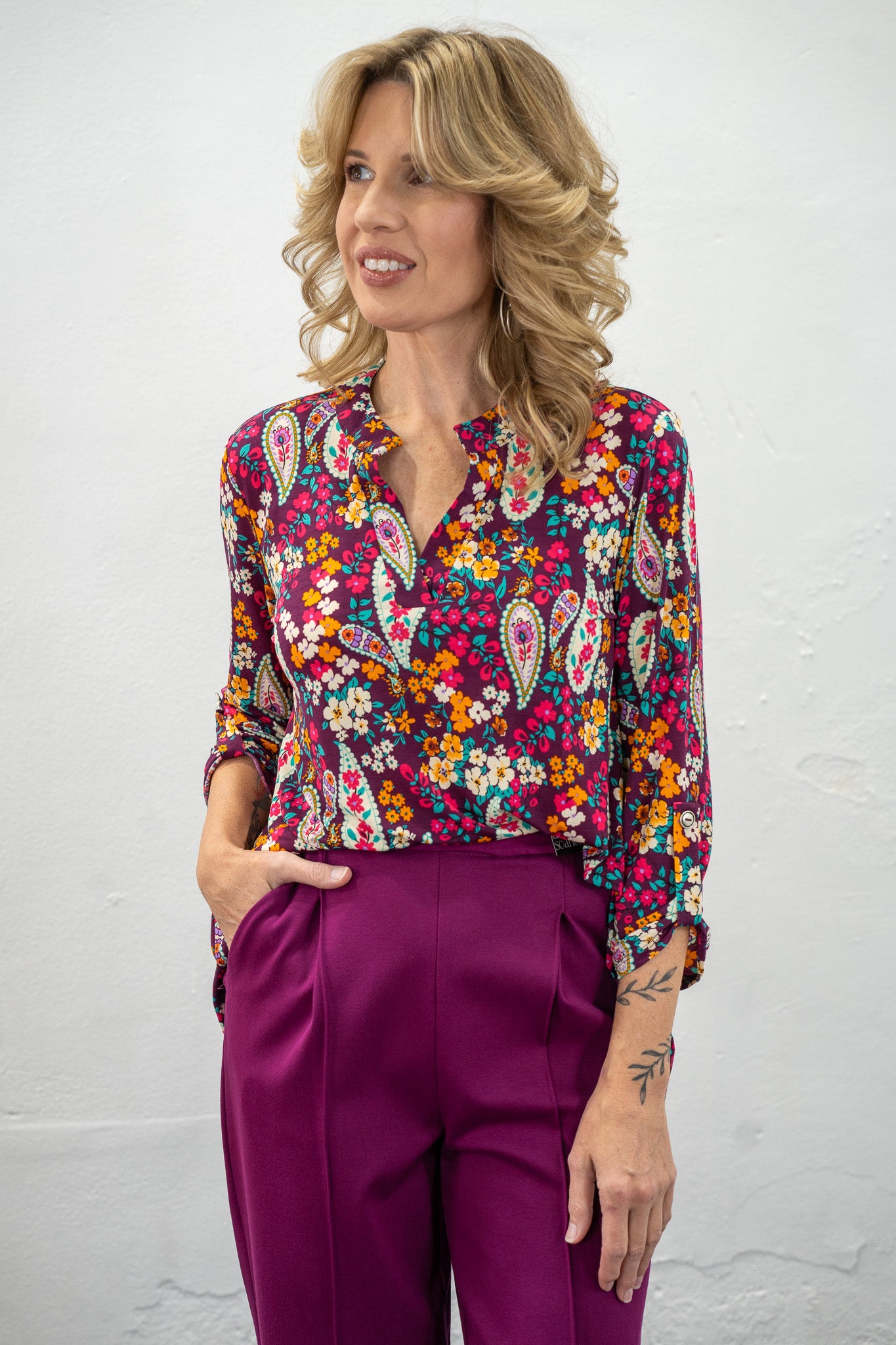 Andie Plum Paisley Top