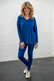 Easy Going Light Navy Legging Set