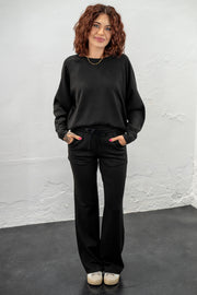 Nicole Black Scuba Pant Set