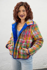 Jenna Colorful Plaid Jacket