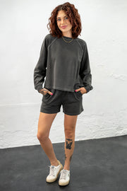 Lola Charcoal Lounge Set