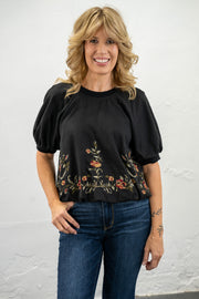 Alexandria Embroidered Top