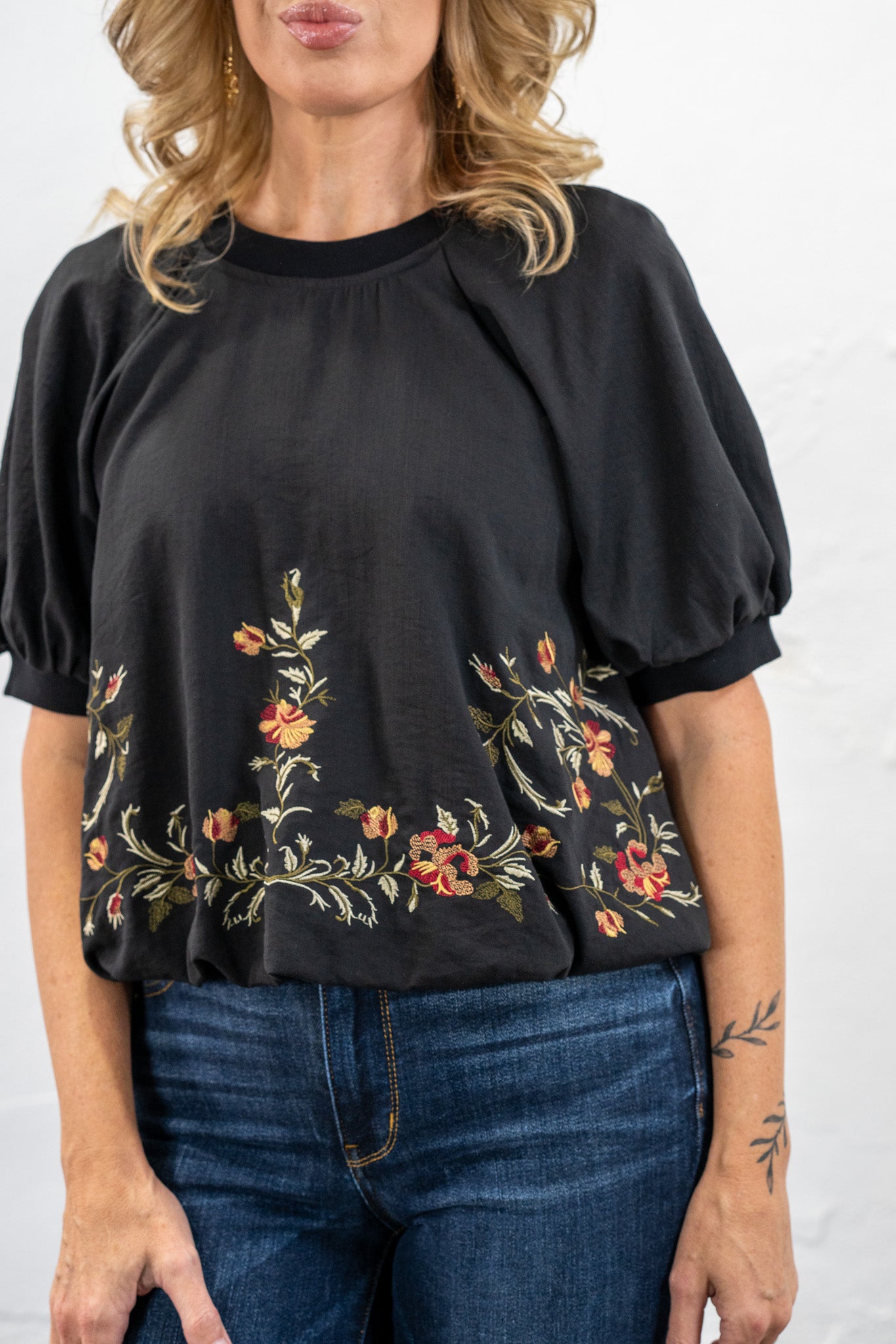 Alexandria Embroidered Top