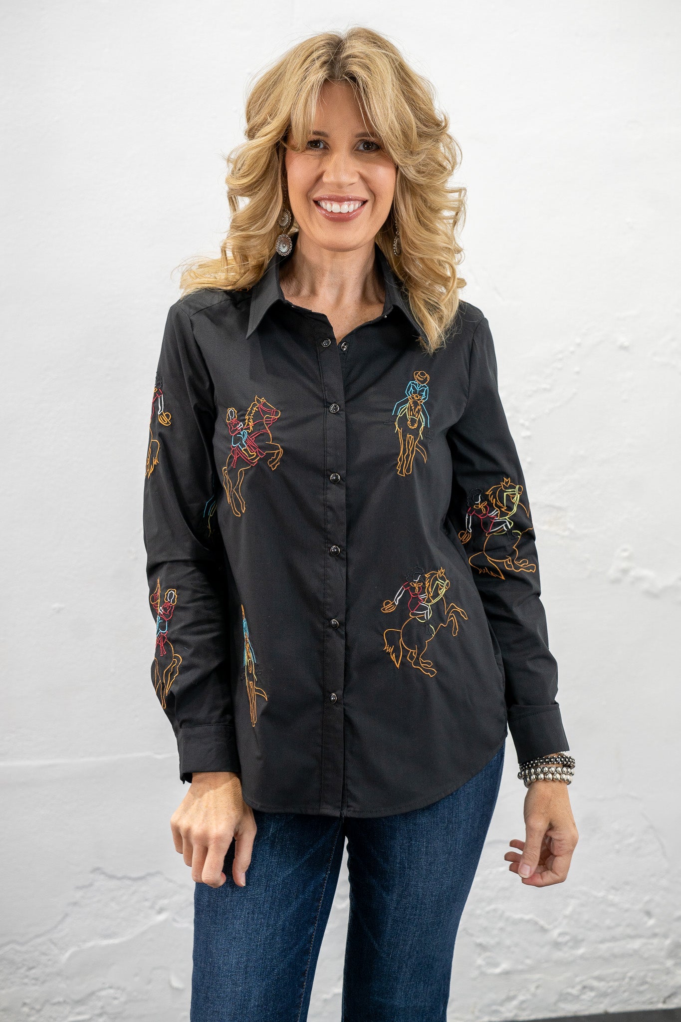 Mabel Pearl Snap Shirt