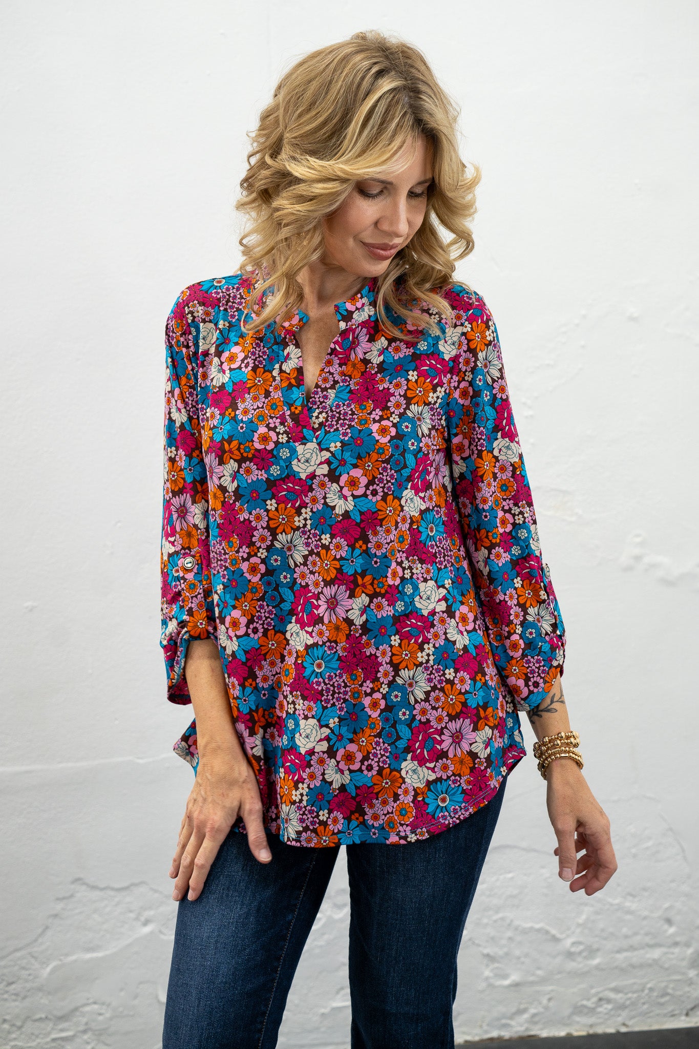 Julie Floral Top
