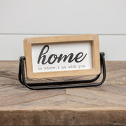 Home Tabletop Sign