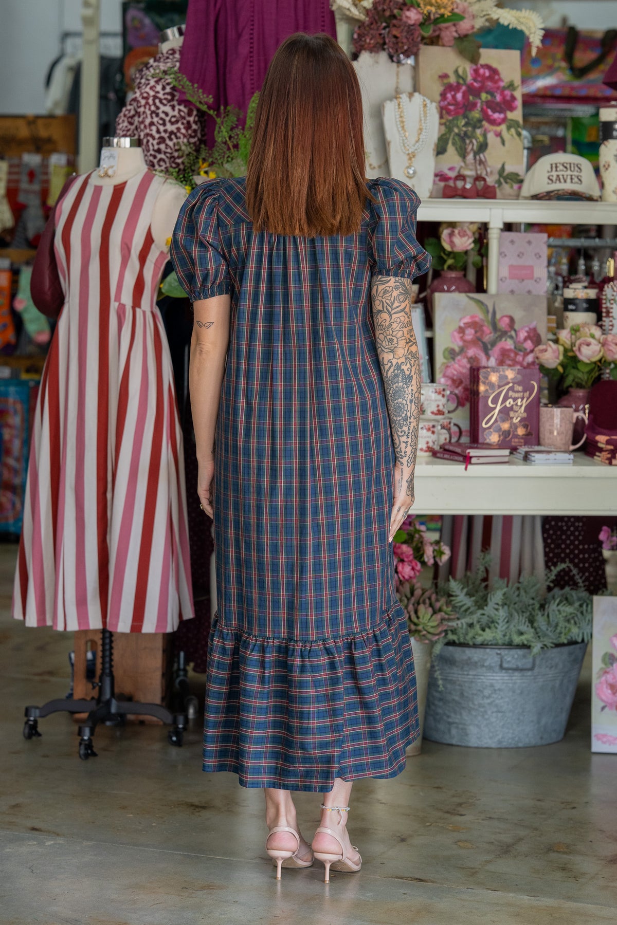 A Very Plaid Christmas Dress