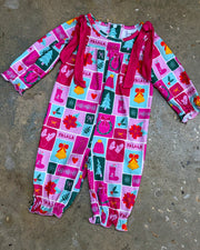 Sugarplum Sweetie Bow Romper