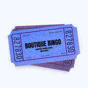 Boutique Bingo Ticket