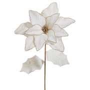 Ivory Poinsettia Stem